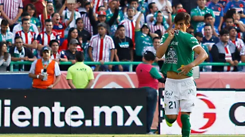 El delantero canterano rojiblanco festejó así su nuevo tanto ante el ex equipo