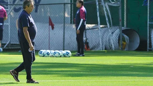 El entrenador rojiblanco habló del incidente con el delantero francés después de la sesión vespertina del martes en Verde Valle