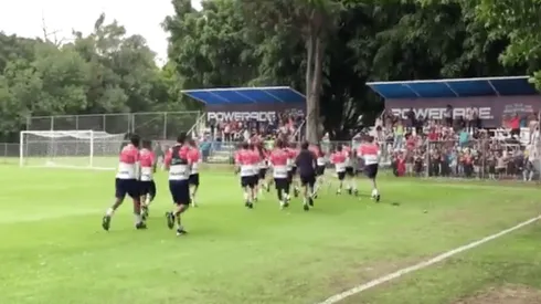 Entrenamiento de Chivas.