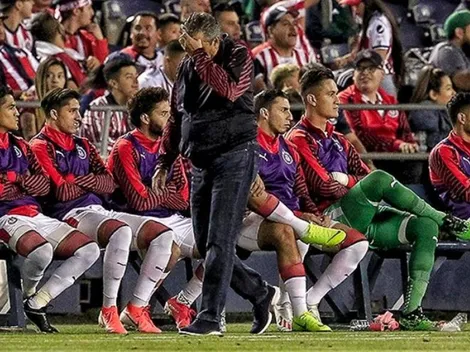 La increíble racha negativa de Chivas en sus últimos 15 partidos