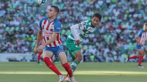 Alejandro Mayorga fue titular en el once inicial rojiblanco como lateral izquierdo