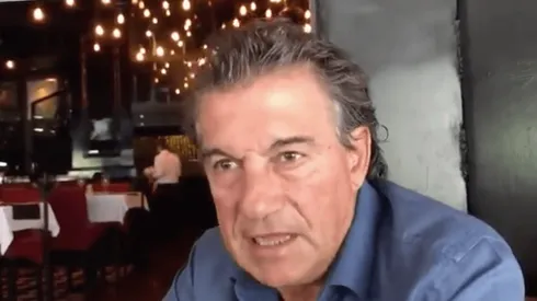 Rubén Romano en la entrevista.