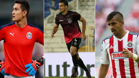 Raúl Gudiño, Antonio Briseño y Miguel Ponce.