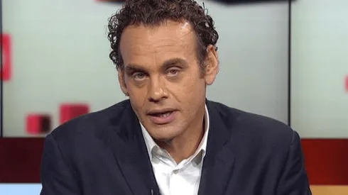 David Faitelson en su programa de televisión.