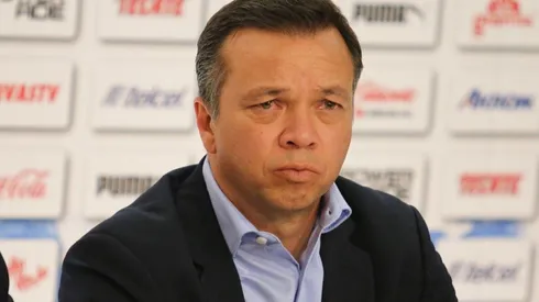 Mariano Varela en conferencia de prensa.