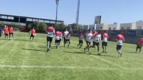 Plantel entrenando en Torreón.