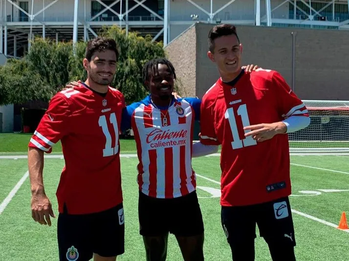 Raúl Gudiño y Antonio Briseño compartieron con 49ers de la NFL