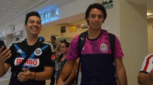 Llegada de jugadores de Chivas a Torreón.