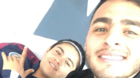 Alexis Vega junto a Eduardo López.