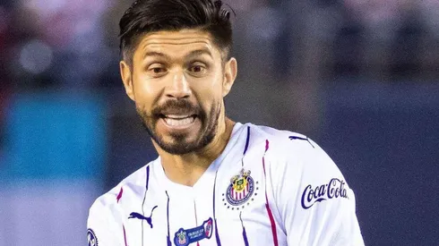 Oribe Peralta en las Chivas de Guadalajara.