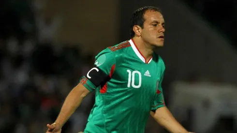 Cuauhtémoc Blanco en la Selección Mexicana.