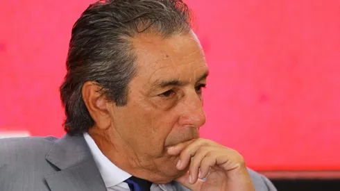 Tomás Boy en la presentación de Oribe Peralta.