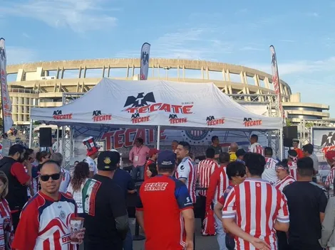 La afición rojiblanca respondió y se hizo sentir en San Diego