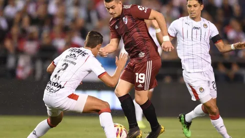 El colombiano Borré aumentó la cuenta para los argentinos antes del mediotiempo en San Diego