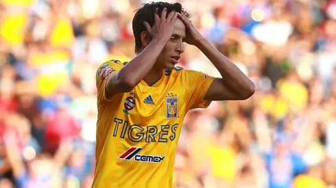 Jürgen Damm en un partido de Tigres.
