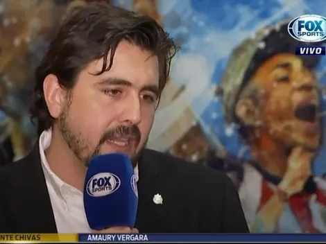 "El club no está en venta": Amaury Vergara lo reafirma
