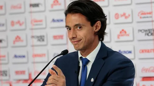 Antonio Rodríguez en conferencia de prensa.