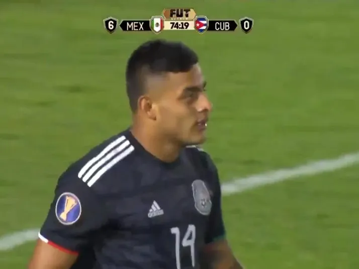 Alexis Vega entra y se une al festín del Tri en la Copa Oro 2019