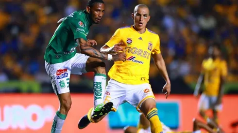 Jorge Torres Nilo en el partido ante León.
