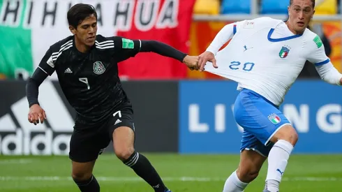 El canterano rojiblanco José Juan Macías será responsable de marcar la victoria del Tri