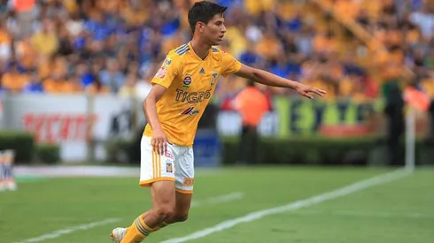 Jürgen Damm en el partido de Tigres.