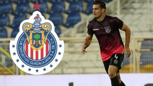 Antonio Briseño en un partido del Feirense.