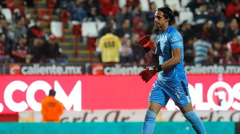 José "Toño" Rodríguez en el partido ante Tijuana.