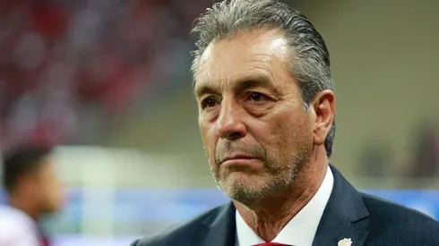 Tomás Boy en el partido frente a León.