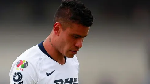 Pablo Barrera triste en Pumas.