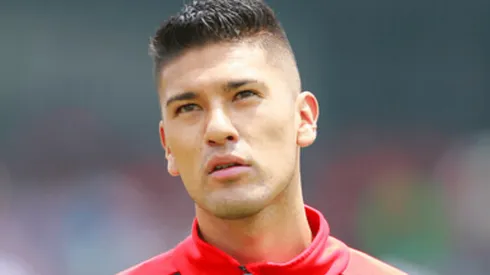 Tony Alfaro en el partido ante Pumas.