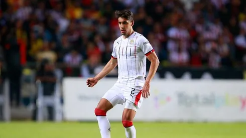 Josecarlos Van Rankin en el partido frente a Morelia.