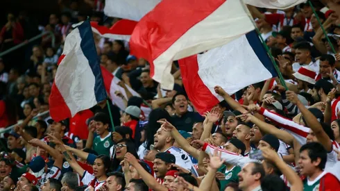 Los aficionados pidieron que se vayan todos en el duelo ante Puebla.