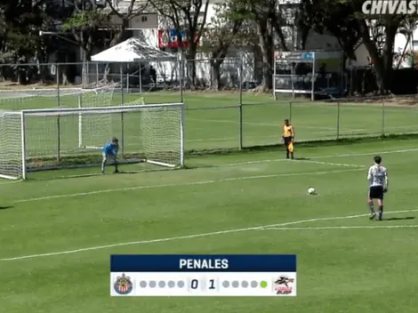 Video: Increíble penal de Diego Campillo con la Sub 17