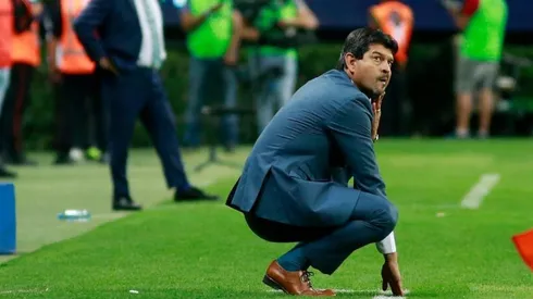 José Cardozo en el partido frente al América.