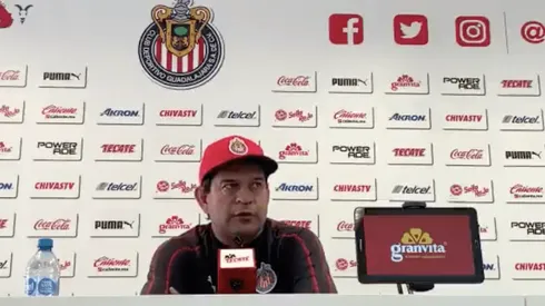José Cardozo en conferencia de prensa.