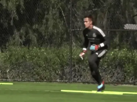 Gudiño es exigido por Martino en la primera sesión del Tri