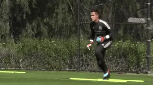 Gudiño fue exigido desde la primera sesión por el cuerpo técnico del argentino Martino