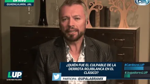 Higuera aseguró que no ve el escenario para la salida de Cardozo antes del final de la temporada