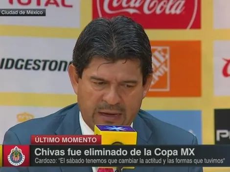 "Nos morimos de nada, porque no jugamos": Cardozo en conferencia