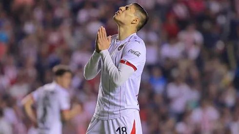 Ronaldo Cisneros en el partido frente a Querétaro.