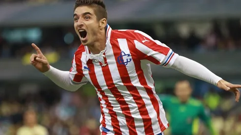 Brizuela recordó la noche del 27 de agosto de 2016, cuando marcó un doblete para golear al América en el Azteca