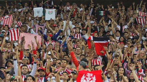 Aficionados de Chivas.