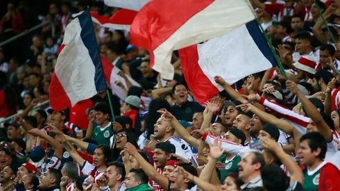 Aficionados en el partido frente a Monterrey.