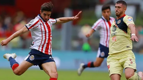 Chivas visitando al América en el Apertura 2018.