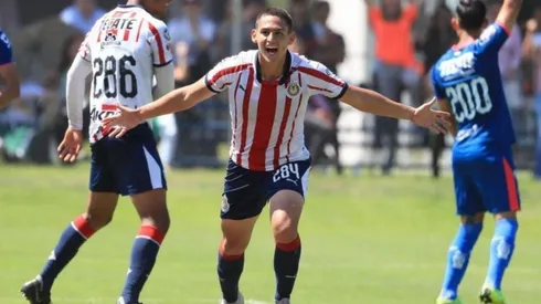 El delantero juvenil del Rebaño Sagrado sentenció la victoria en la última jugada