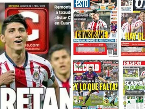 Las portadas palpitan el Clásico Nacional de Copa