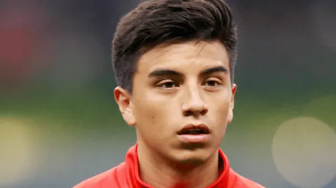 Fernando Beltrán en el partido frente a Cruz Azul.