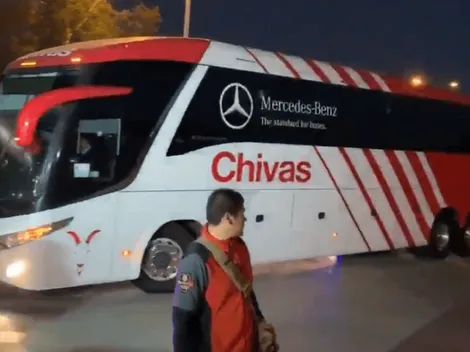 El Rebaño ya se encuentra en su camerino del Estadio Akron