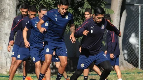 Entrenamiento de Chivas.