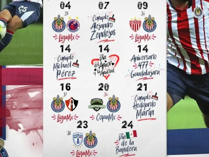 Chivas juega cuatro partidos en febrero, ¿cómo crees que le irá?